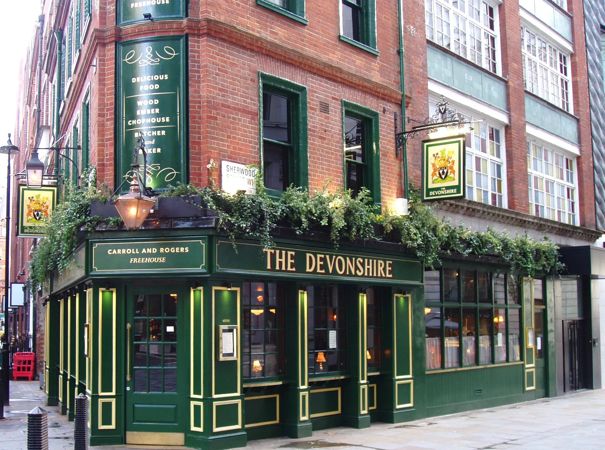 The Devonshire header