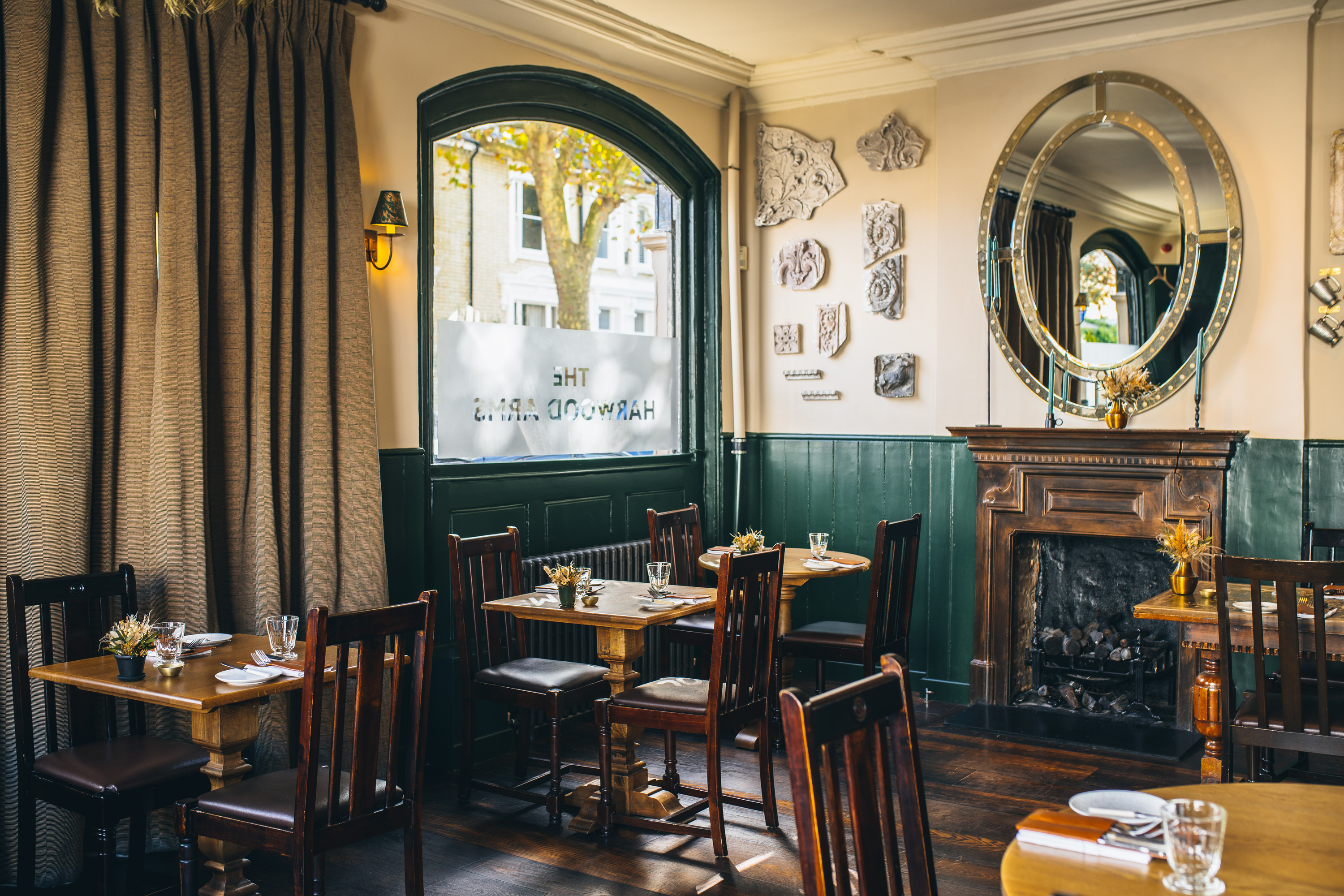 The Harwood Arms header